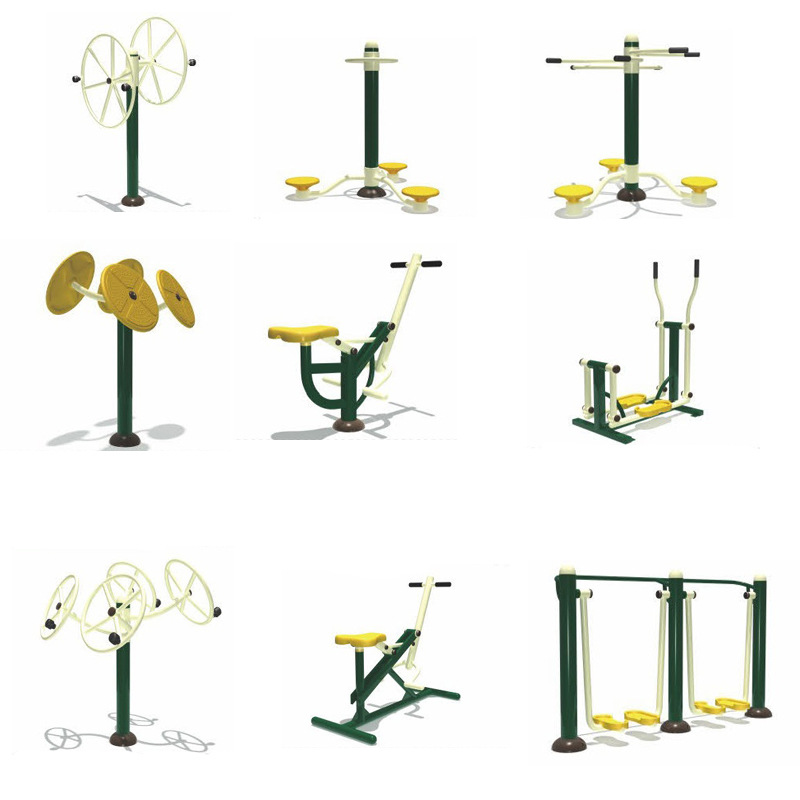 双人做拉训练器单人室外双杆体育锻炼健身器材老年小区慢跑步运动