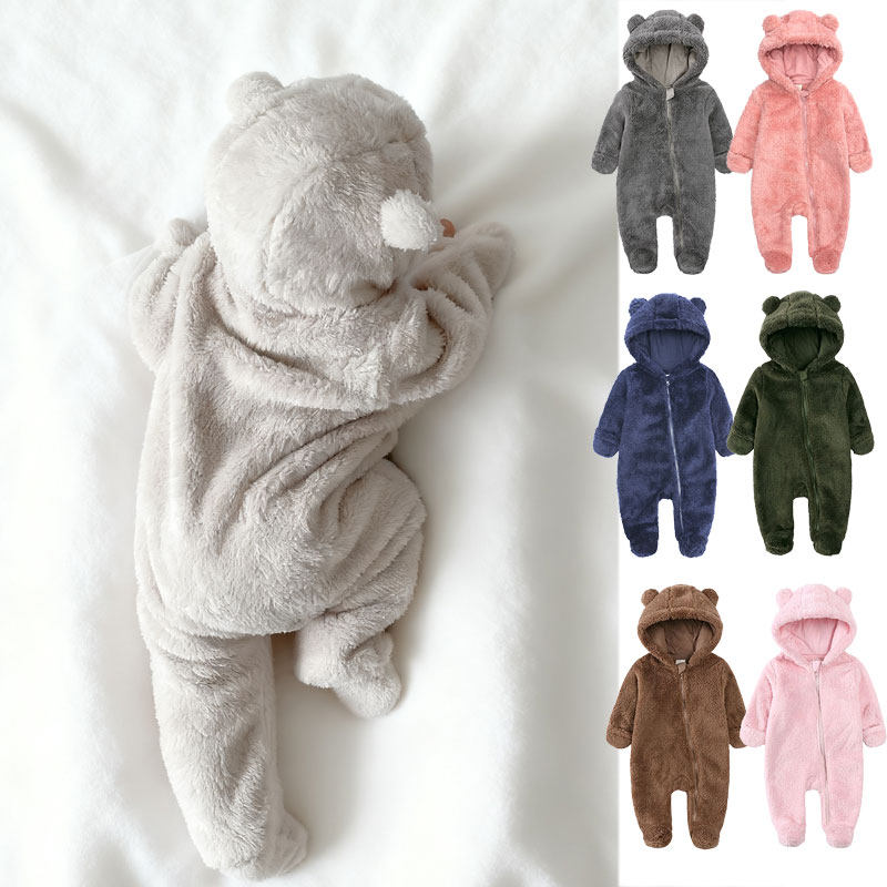 宝宝连体衣秋冬装厚款婴儿外出服洋气衣服新生儿小熊包手包脚爬服,童装/婴儿装/亲子装,连身衣/爬服/哈衣,淘宝优惠券,粉丝福利购,淘宝优惠卷