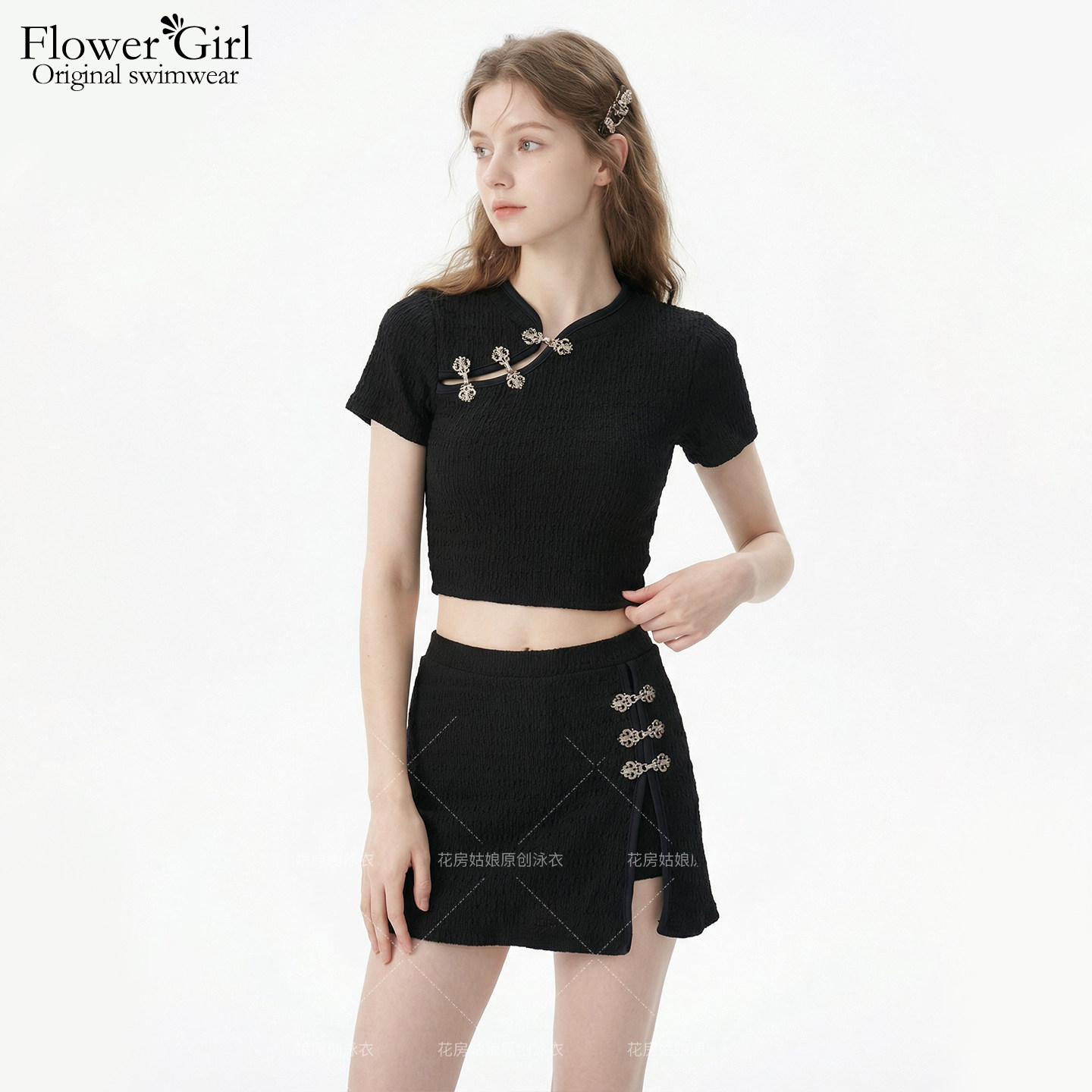 绝美分体女士泳衣女2025新款遮肚显瘦保守微胖女孩遮肉泡温泉泳衣,运动/瑜伽/健身/球迷用品,分体泳衣,淘宝优惠券,粉丝福利购,淘宝优惠卷