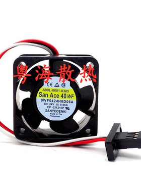 9WF0424H6D06A 24V 0.08A 4020发那科系统散热风扇A90L-0001-0385