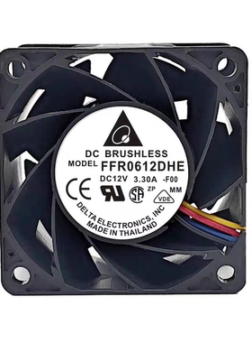 全新台达 FFR0612DHE 6038 12V 3.3A 6CM 暴力 大风量服务器风扇