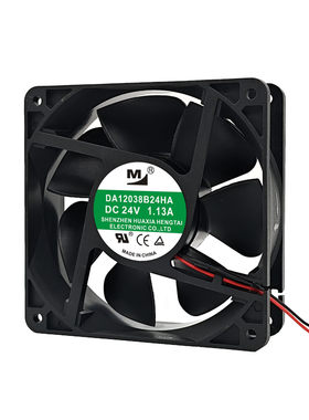 DA12038B24HA 12038 DC24V 1.13A  变频器排气电焊机风扇