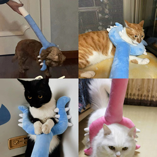 狗狗猫咪玩具逗猫棒毛绒讨伐棒chiikawa吉伊卡哇小八乌萨奇宠物抓