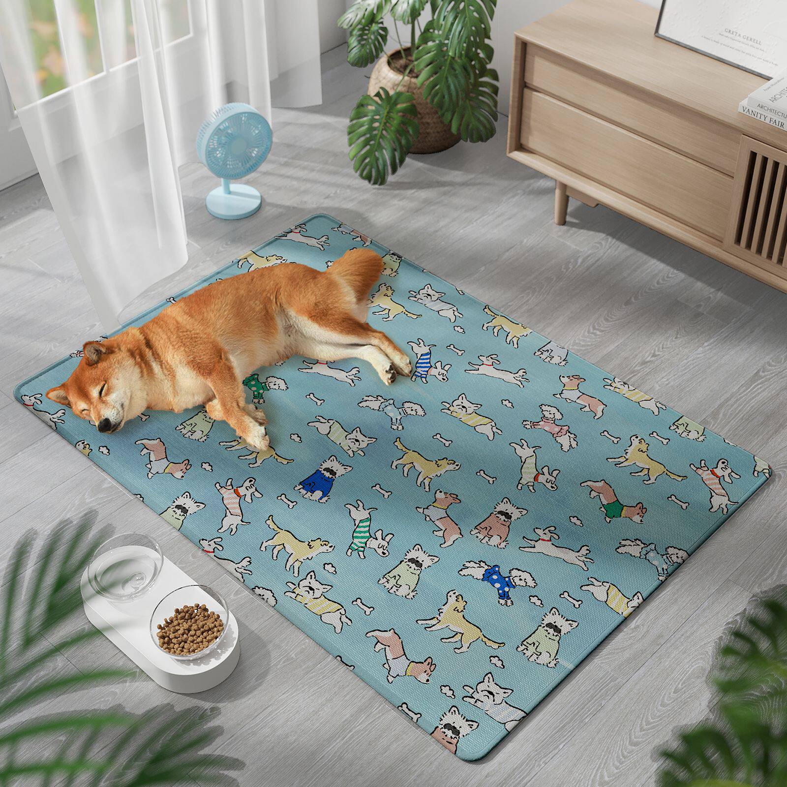 宠物冰垫窝凉垫夏天柴犬防暑冰床垫子猫咪狗狗睡觉用凉席降温睡垫