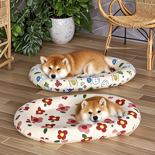 Летний питомец Shiba inu Ice Pad Cat Dog Dog Cool Mat Mat Four Seasons Universal Sleep Pad Dog Питомник Ледяной панель Летнее охлаждение