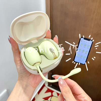 半熟月下青提绿色月光宿舍静音助眠安睡摆件