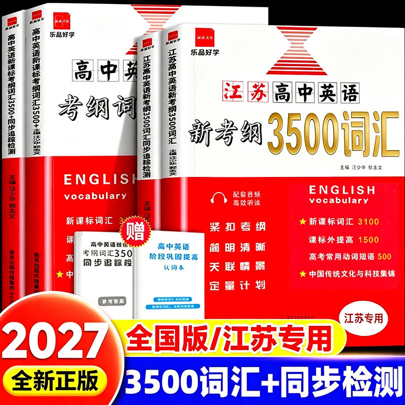 2027全国高中英语新考纲3500词汇图片