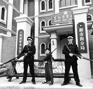 上海出租民国警察 国军 男女特务 军统 巡捕房 长衫白狗子演出服