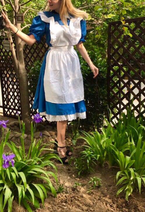 爱丽丝梦游仙境cos女仆装出租欧洲中世纪仆人佣人女奴演出服出租