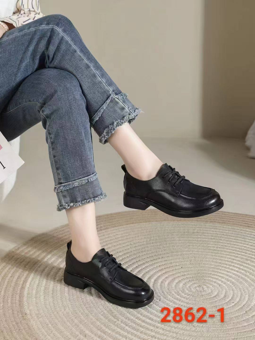 柏育兰大码女鞋2025秋真皮系带超轻舒适乐福鞋防滑耐磨休闲牛皮鞋,女鞋,深口单鞋,淘宝优惠券,粉丝福利购,淘宝优惠卷