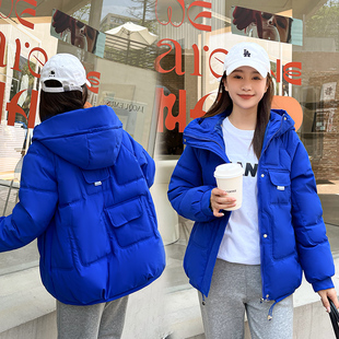 韩版 反季 2022年新款 宽松棉袄面包服棉衣女冬季 羽绒棉服女短款 外套