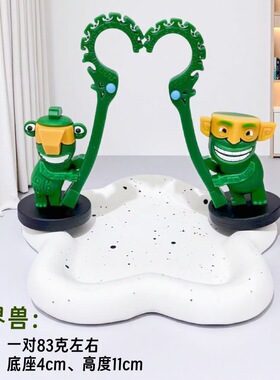 守护结界兽摆件哪吒闹海周边手办桌面立牌创意礼物工艺品车载摆件