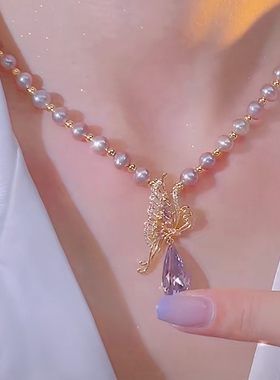 新款人造珍珠女款吊坠