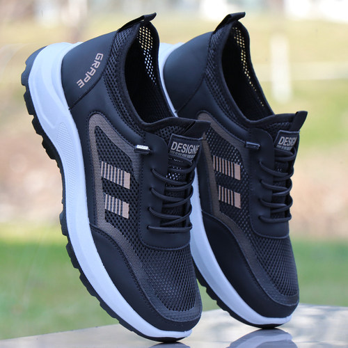 男士夏天洞洞鞋轻薄网眼镂空透气