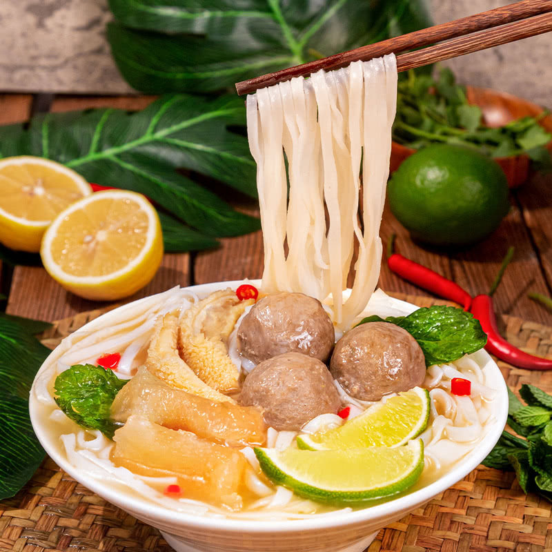 料理说越式西贡河粉163.9g*5牛肉汤底快手面速食方便面山姆正品