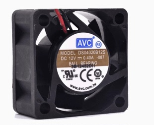 AVC 4厘米大风量风扇 4020 12V 0.40A DS04020B12S 双滚珠 测速
