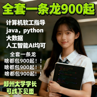 躺过计算机全套一条龙Java程序设计Python大数据软件工程项目系统