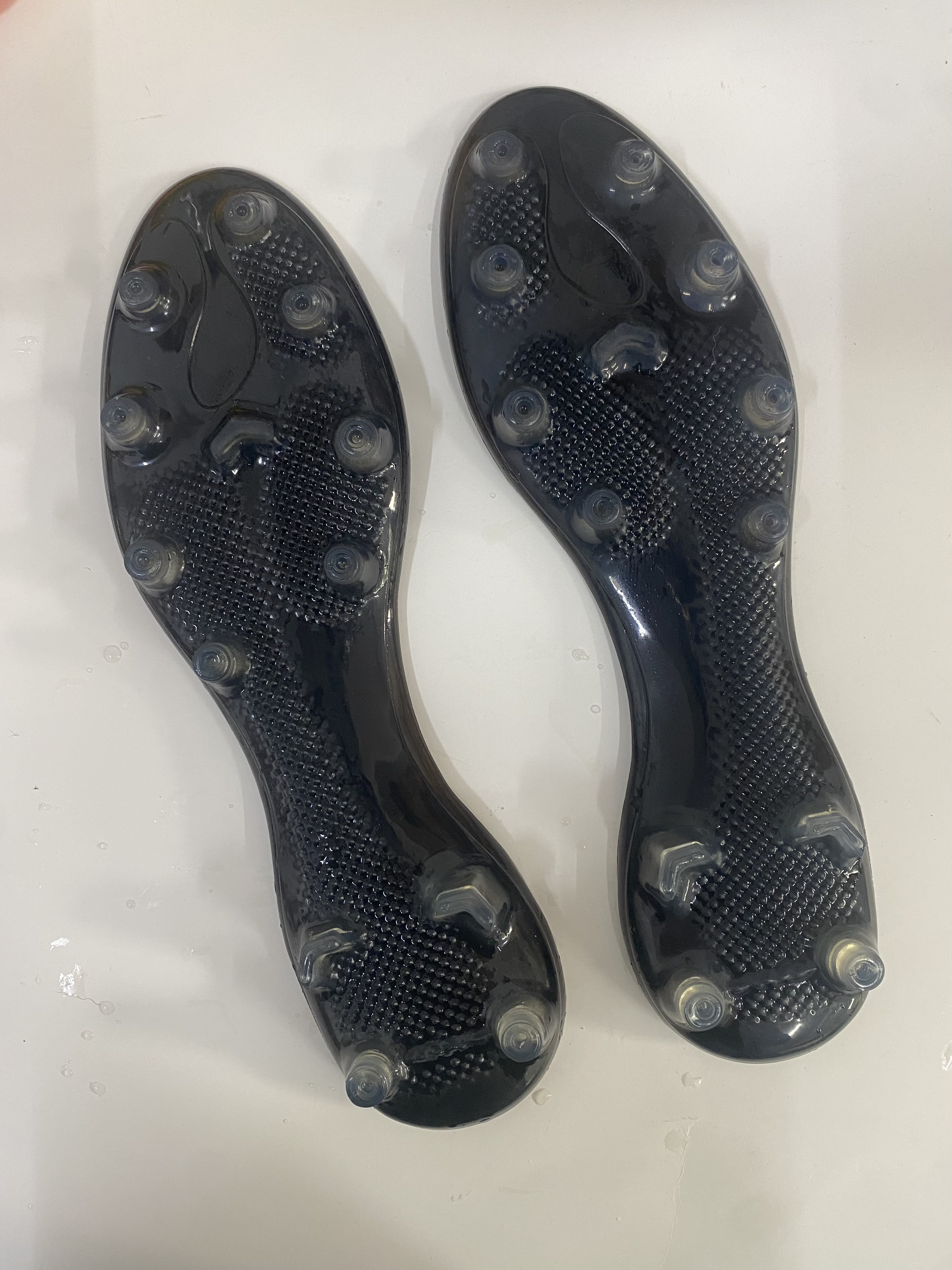 刺客11AG 短钉 足球鞋底 一体水晶底 耐磨耐踢