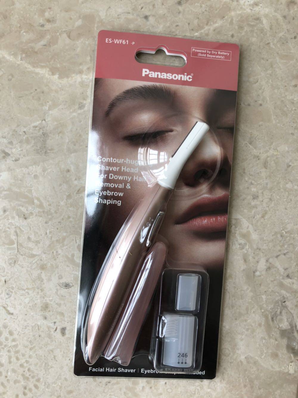 panasonic松下电动修眉刀刮眉毛刀修剪仪器多功能ES-WF61现货