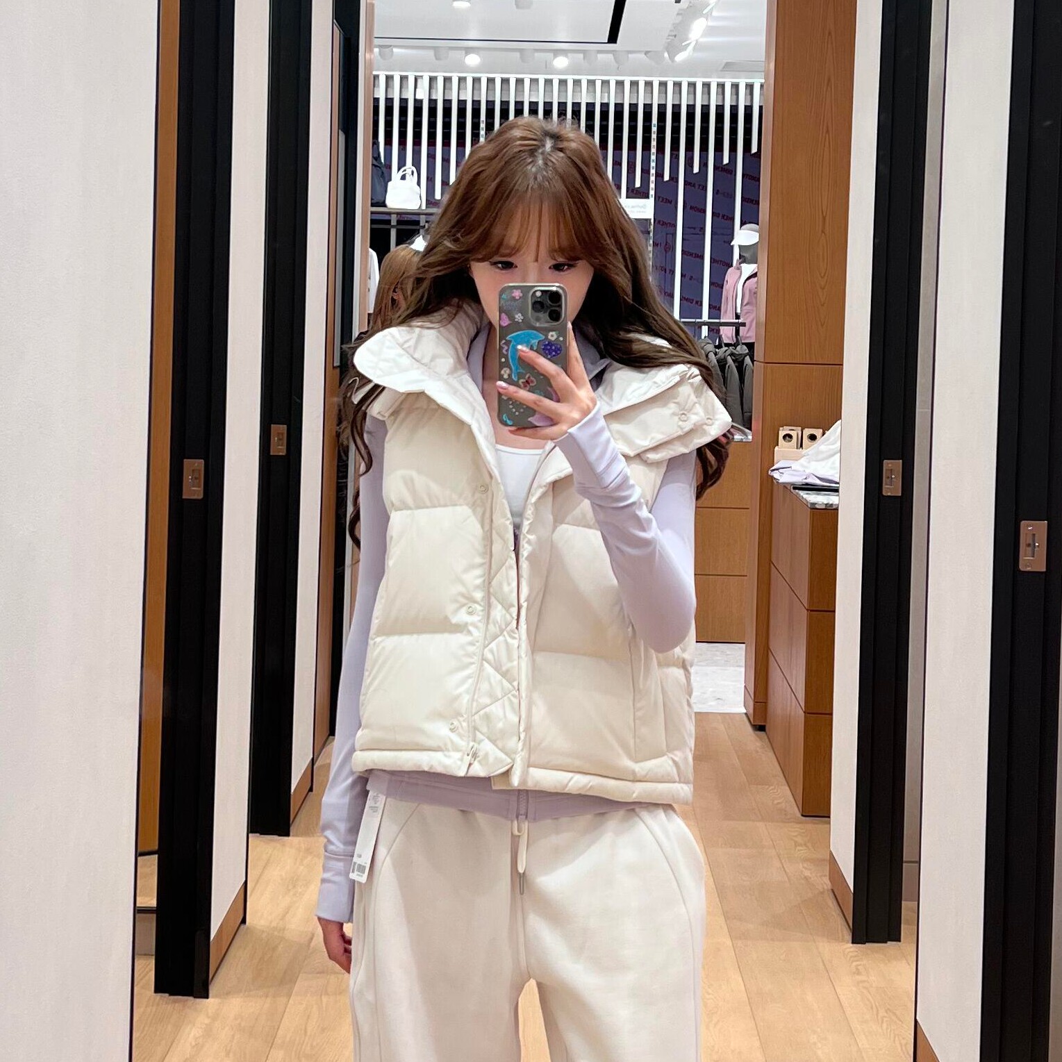 WunderPuff系列保暖羽绒马甲女