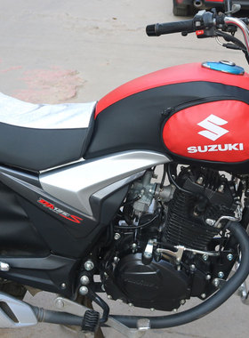 适用于豪爵铃木骊爽DA125S HJ125-20 HJ150-8摩托车油箱套皮罩包
