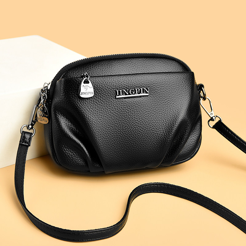 迷你手机零钱包女包2026新款时尚简约单肩包百搭轻便软皮斜挎小包