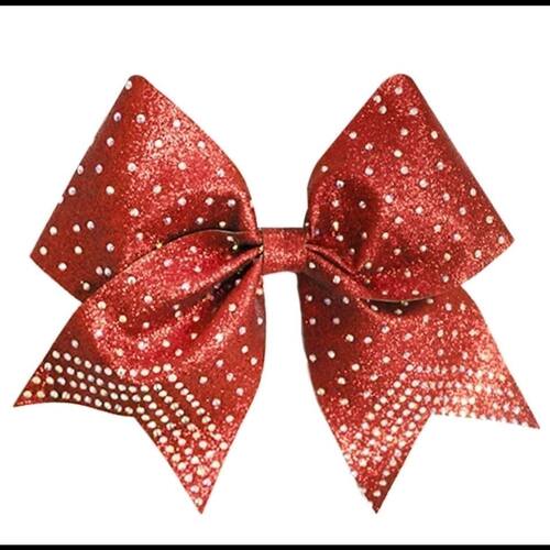 ICHEEROBICS拉拉操头花啦啦队蝴蝶结拉拉队发饰大版外贸定制新品