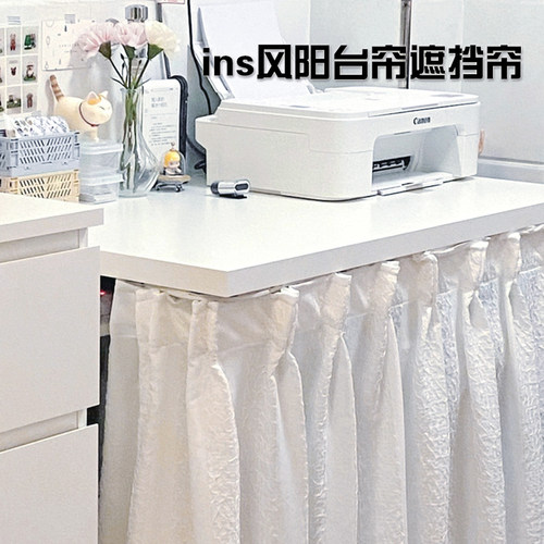 遮挡帘美式免打孔泡泡纱短帘半帘