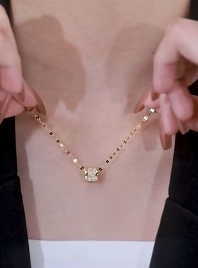 轻奢个性项链百搭气质锁骨链