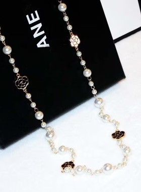 气质长款毛衣链高级感百搭饰品