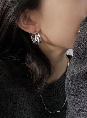 钛钢防过敏不易退色耳饰小众耳钉