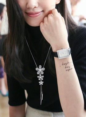 韩国时尚女士长款吊坠项链
