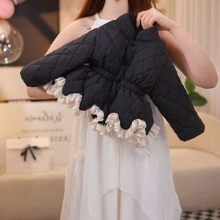 女童2026新款秋冬款棉衣洋气女童外套深秋时尚童装加厚小棉服上衣