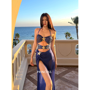 在逃公主泳衣女2025新款 高级感沙滩度假性感绝美泡温泉辣妹比基尼