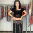 腰链流星大钻精致简约百搭东方舞链 肚皮舞新款 小妍家 精品奥钻