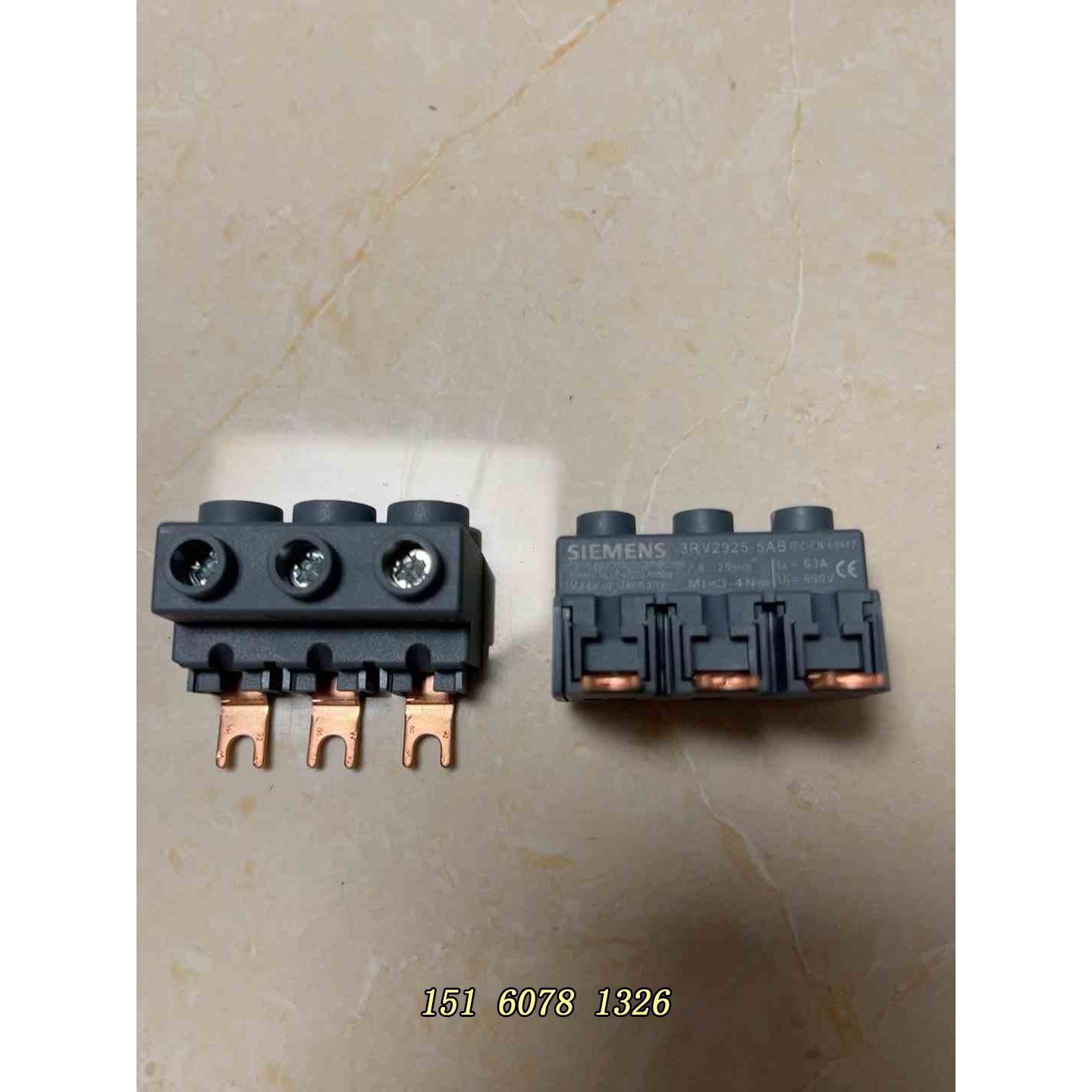 3RV2925-5AB 3相馈电线端适用于3相母议价出