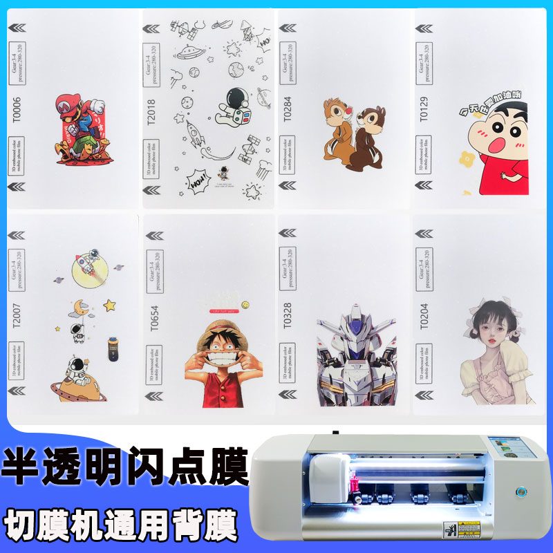 2024年新款闪点透明卡通手机背膜