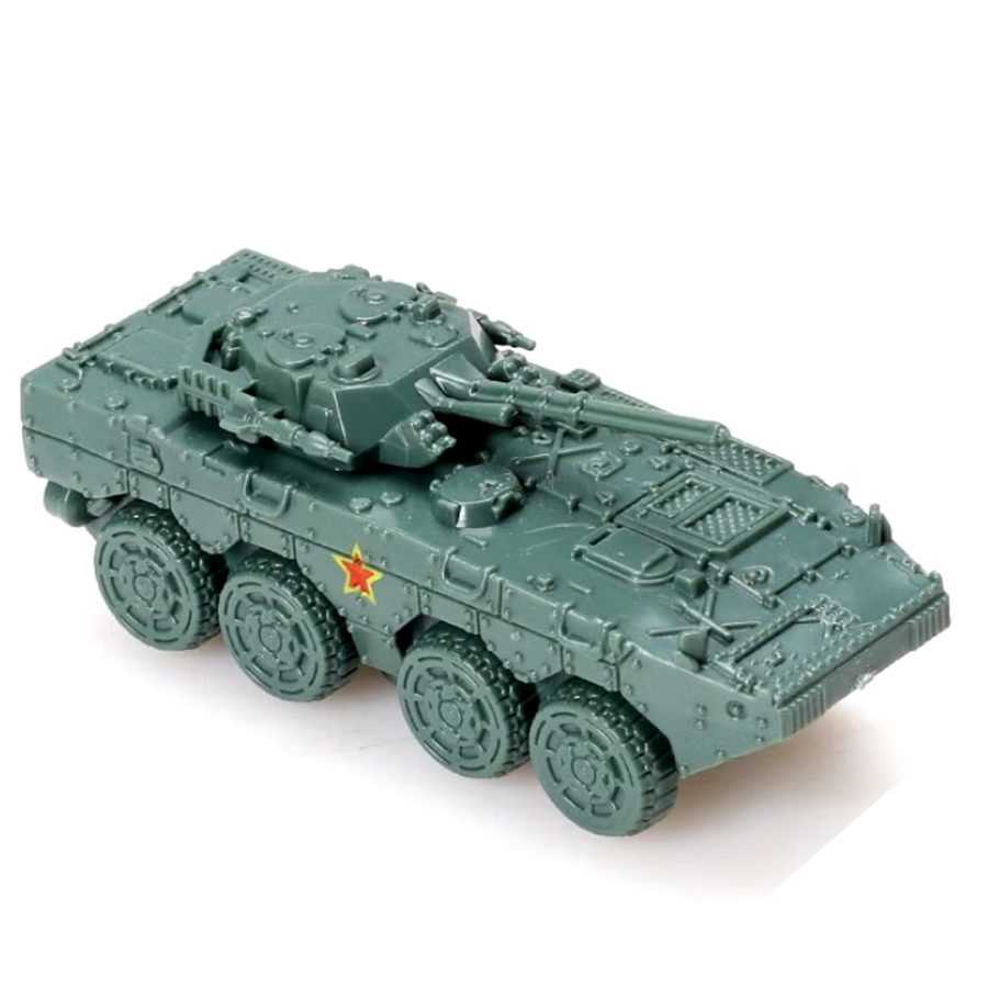 09步兵战车坦克装甲车1/144模型中德4D拼装玩具t34男孩99沙盘摆件