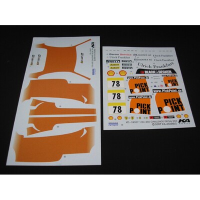 KA MODELS 模型水贴 1/24 F430 Challenge 水贴系列4 KD24007