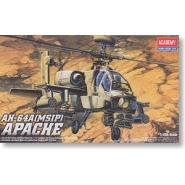 特价爱德美 1/72 美AH-64A阿帕奇直升机 拼装飞机模型 12262