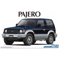 青岛社 1/24 拼装车模 Mitsubishi V24WG Pajero XR-II `91 05697