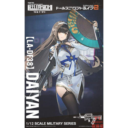 Tomytec1/12Little Armory模型Dolls Frontline 2 Daiyan LA-DF38