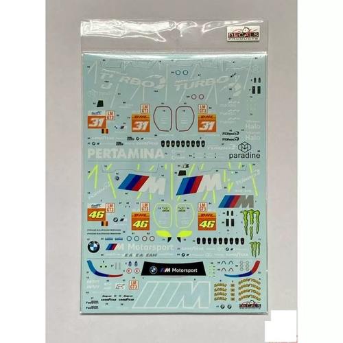 SK Decals水贴 1/24 BMW M4 GT3 Imola 2024 Team WRT SK24226