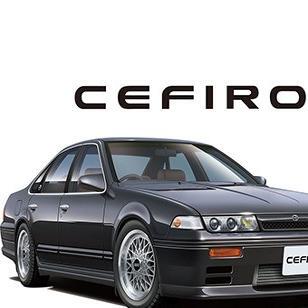 青岛社 1/24 拼装车模 NISSAN A31 Cefiro `91 Aero Custom 06673