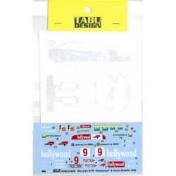 TABU 水贴 1/24 McLaren Hollywood ＃09 Brasilia 96 24049