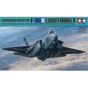 田宫拼装飞机模型 1/48 洛克希德马丁 F-35A闪电II 战斗机 61124