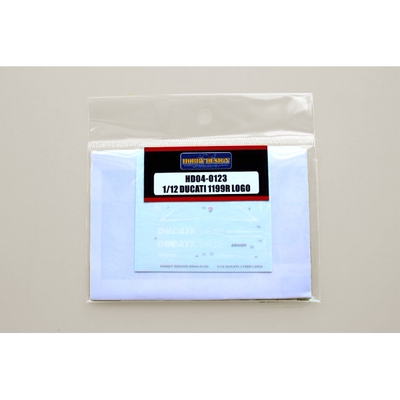 HobbyDesign 水贴 1/12 Ducati 1199R  LOGO HD04-0123