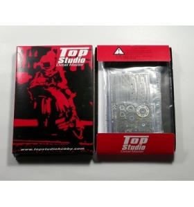 Top Studio 改造件 1/12 本田 RC211V 金属 活动链条 TD23012