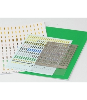 T2M 蚀刻 改造 1/24 赛车 安全带 套装 高级版B 绿色 5004A