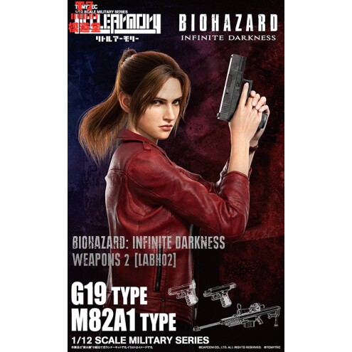 Tomytec 1/12 Little Armory 拼装模型 生化危机Weapons 2 LABH02